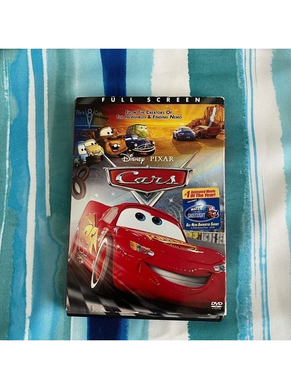 Disney Pixar CARS DVD Movie Very good condition Original case sleeve booklet ‘06